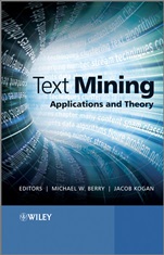 Text Mining: Applications and Theory - ISBN 9780470749821