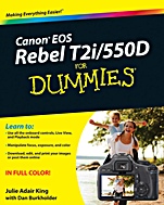 Canon EOS Rebel T2i / 550D For Dummies - ISBN 9780470768815