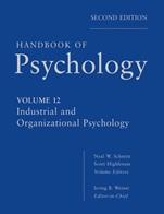 Handbook of Psychology: Industrial and Organizational Psychology - ISBN 9780470768877