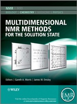 Multidimensional NMR Methods for the Solution State - ISBN 9780470770757
