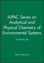 IUPAC Series on Analytical and Physical Chemistry of Environmental Systems 6 Volume Set - ISBN 9780470779583