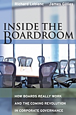 Inside the Boardroom: How Boards Really Work and the Coming Revolution in Corporate Governance - ISBN 9780470835203