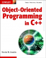 Object–Oriented Programming in C++ - ISBN 9780470843994