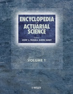 Encyclopedia of Actuarial Science: 3 Volume Set - ISBN 9780470846766