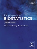 Encyclopedia of Biostatistics: 8 Volume Set - ISBN 9780470849071