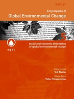 Encyclopedia of Global Environmental Change: Social and Economic Dimensions of Global Environmental Change - ISBN 9780470853641