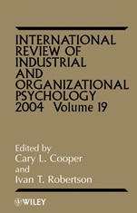 International Review of Industrial and Organizational Psychology 2004 - ISBN 9780470854990