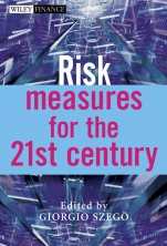 Risk Measures for the 21st Century - ISBN 9780470861547