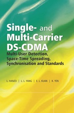 Single– and Multi–Carrier DS–CDMA: Multi–User Detection, Space–Time Spreading, Synchronisation, Networking and Standards - ISBN 9780470863091