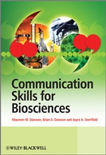 Communication Skills for Biosciences - ISBN 9780470863930