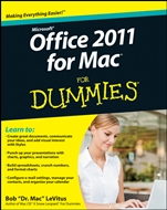 Office 2011 for Mac For Dummies - ISBN 9780470878699