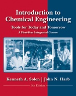 Introduction to Chemical Engineering: Tools for Today and Tomorrow - ISBN 9780470885727