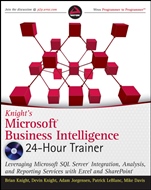 Knights Microsoft Business Intelligence 24–Hour Trainer - ISBN 9780470889633