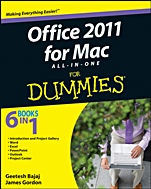 Office 2011 for Mac All–in–One For Dummies - ISBN 9780470903711