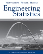 Student Solutions Manual Engineering Statistics, 5e - ISBN 9780470905302