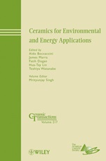 Ceramics for Environmental and Energy Applications - ISBN 9780470905470