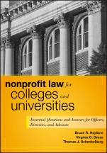Nonprofit Law for Colleges and Universities: Essential Questions and Answers for Officers, Directors, and Advisors - ISBN 9780470913437