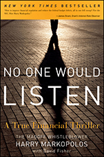 No One Would Listen: A True Financial Thriller - ISBN 9780470919002