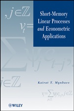 Short–Memory Linear Processes and Econometric Applications - ISBN 9780470924198