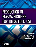 Production of Plasma Proteins for Therapeutic Use - ISBN 9780470924310