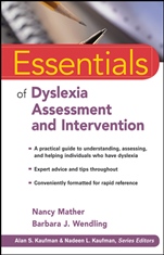 Essentials of Dyslexia Assessment and Intervention - ISBN 9780470927601