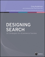 Designing Search: UX Strategies for eCommerce Success - ISBN 9780470942239