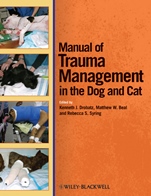 Manual of Trauma Management in the Dog and Cat - ISBN 9780470958315