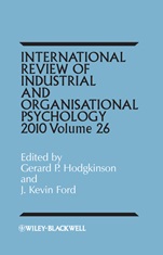 International Review of Industrial and Organizational Psychology 2011 - ISBN 9780470971741