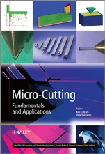 Micro–Cutting: Fundamentals and Applications - ISBN 9780470972878