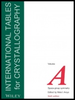 International Tables for Crystallography: Space–group Symmetry - ISBN 9780470974230
