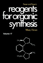 Fieser and Fiesers Reagents for Organic Synthesis, Volume 17 - ISBN 9780471000747