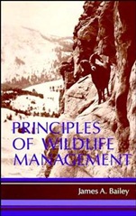 Principles of Wildlife Management - ISBN 9780471016496