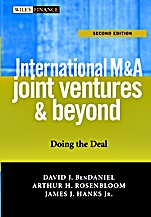 International M&A, Joint Ventures and Beyond: Doing the Deal - ISBN 9780471022428