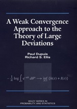 A Weak Convergence Approach to the Theory of Large Deviations - ISBN 9780471076728