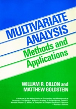 Multivariate Analysis: Methods and Applications - ISBN 9780471083177