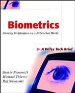 Biometrics: Identity Verification in a Networked World - ISBN 9780471099451