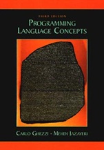 Programming Language Concepts - ISBN 9780471104261