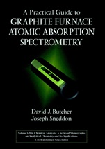 A Practical Guide to Graphite Furnace Atomic Absorption Spectrometry - ISBN 9780471125532