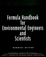 Formula Handbook for Environmental Engineers and Scientists - ISBN 9780471139058