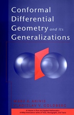 Conformal Differential Geometry and Its Generalizations - ISBN 9780471149583