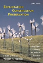 Exploitation Conservation Preservation: A Geographic Perspective on Natural Resource Use - ISBN 9780471152255