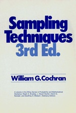Sampling Techniques - ISBN 9780471162407