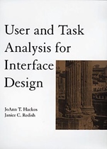 User and Task Analysis for Interface Design - ISBN 9780471178316