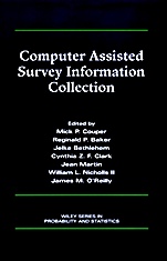 Computer Assisted Survey Information Collection - ISBN 9780471178484