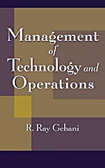 Management of Technology and Operations - ISBN 9780471179061