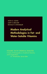 Modern Analytical Methodologies in Fat– and Water–Soluble Vitamins - ISBN 9780471179429