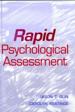 Rapid Psychological Assessment - ISBN 9780471181811