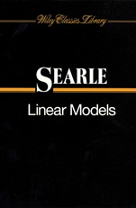 Linear Models - ISBN 9780471184997