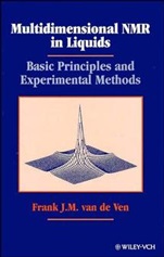 Multidimensional NMR in Liquids: Basic Principles and Experimental Methods - ISBN 9780471185949