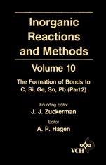 Inorganic Reactions and Methods: The Formation of Bonds to C, Si, Ge, Sn, Pb (Part 2) - ISBN 9780471186618